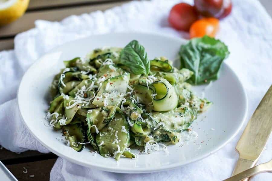 zucchini-ribbons-avocado-pesto
