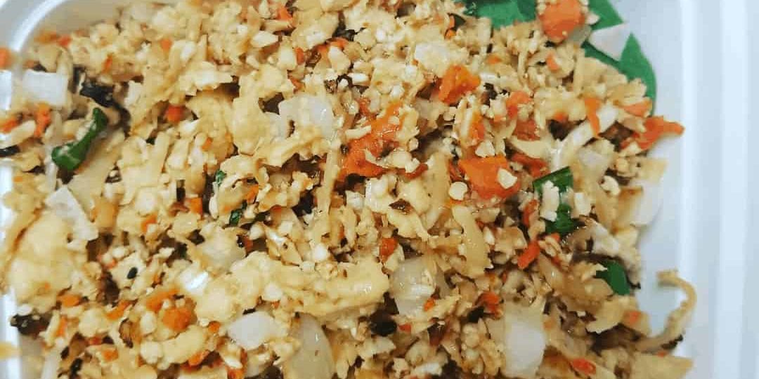 Cauliflower fried rice good fat company