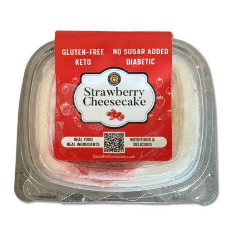 Keto Strawberry Cheesecake