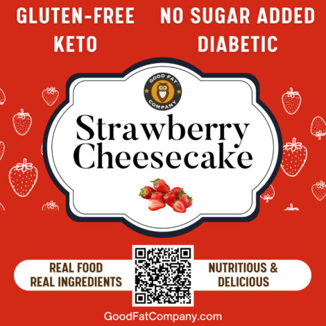 Keto Strawberry Cheesecake - Image 3