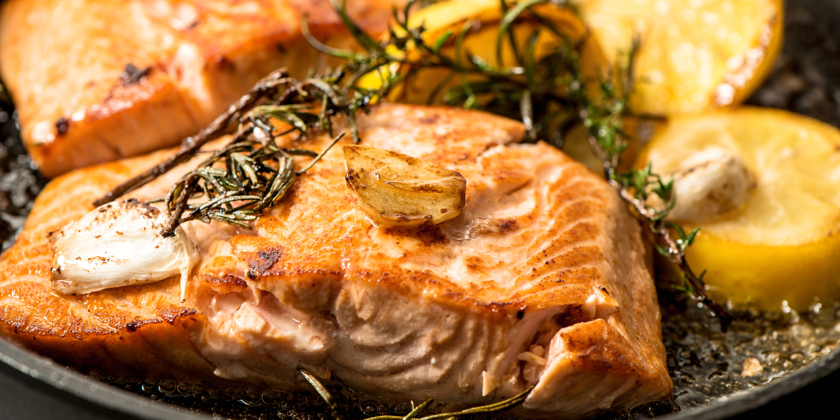 Baked Lemon Garlic Herb Salmon - The Good Fat Bar